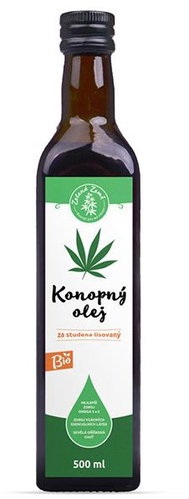 Green Earth Hemp oil BIO 500 ml - Oil - Main image