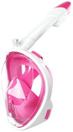RealG RC-K-1758 Full-face snorkelling mask L/XL, pink and white - Snorkel Mask