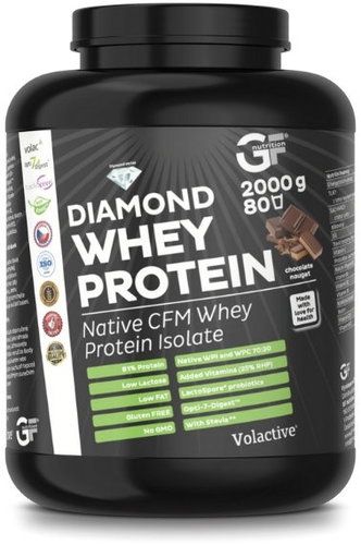 GF Nutrition Diamond Whey Protein 2000 g - dubai chocolate - Protein - Main image