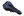 Gel bicycle saddle, black and blue