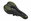 Bicycle saddle, black and yellow