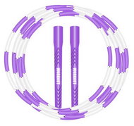 WORKOUT Bead jump rope, adjustable, purple - Skipping Rope