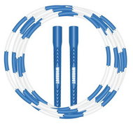 WORKOUT Bead jump rope, adjustable, blue - Skipping Rope