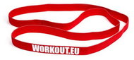 WORKOUT Long textile resistance rubber 18 kg - red - Resistance Band