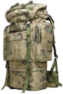 RealG RC-K-1125 Tactical military hiking backpack 65 l, green camouflage - Backpack