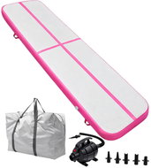 Gordon G1198 Airtrack inflatable mat 500 × 100 × 10 cm + accessories, pink - Airtrack 