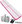 G943 Airtrack inflatable mat 400 × 100 × 10 cm + accessories, pink