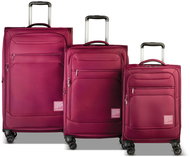 WORLDPACK Sada kufrů Bern Wine Red 3 ks - Sada kufrů