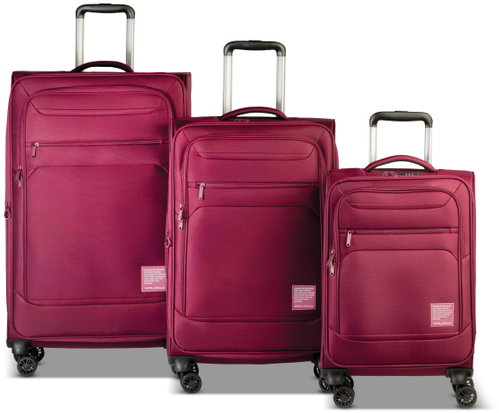 WORLDPACK Bern Wine Red suitcase set 3 pcs - Case Set - Main image