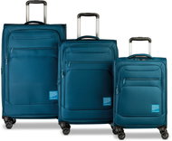 WORLDPACK Sada kufrů Bern Blue Green 3 ks - Sada kufrů