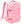 27658 Travel airplane backpack 20 l, 40 × 25 × 20 cm, pink