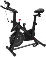 Bauerkraft H-550 Magnetic exercise bike with adjustable saddle, LCD display, 4 kg, grey - Stationary Bicycle