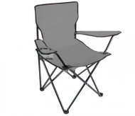 Trizand 23675 Křeslo skládací rybářské, kempingové, 100 kg, šedé - Camping Armchair