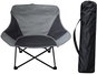 Fishing Chair Verk 14647 Folding fishing, camping chair with pocket, grey - Rybářské křeslo
