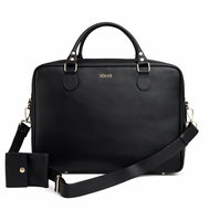 Solier Women' s Leather Laptop Bag 15.6" FL24 - Handbag