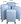 Monopoly Set of suitcases Florence Blue 4 pcs