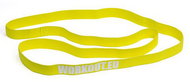 WORKOUT Dlouhá textilních odporová guma 12 kg - žlutá - Resistance Band