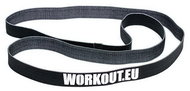 WORKOUT Long textile resistance band 60 kg - black - Resistance Band