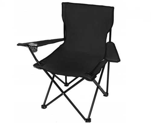 Trizand 23673 Folding fishing chair, 100 kg, black - Fishing Chair - Main image