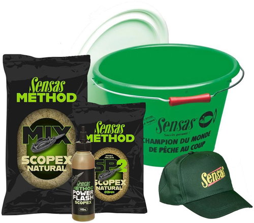 Sensas Action Bucket Method Mix Scopex - Method mix - Main image