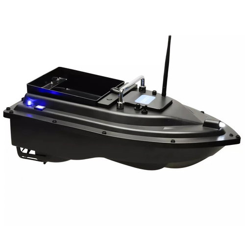 KIK KX3307 RC Zakrmovací zavážecí rybářská loď 12000 mAh, 500 m černá - Bait Boat - Main image