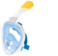 KIK Celoobličejová šnorchlovací maska modrá L/XL - Snorkel Mask