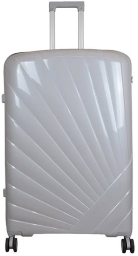 MONOPOL Large XL suitcase 85 cm Florence Silver - Suitcase - Main image