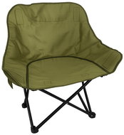 Verk 14646 Skládací rybářské křeslo s kapsou, zelené - Fishing Chair