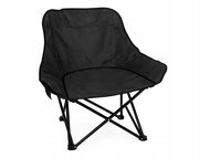 Verk 14646 Skládací rybářské křeslo s kapsou, černé - Fishing Chair