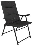 Fishing Chair Trizand 27609 Folding fishing chair with armrests, padded, black - Rybářské křeslo