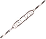KUBIsport Obouruční multifunkční SWISS bar hřídel 2200/50 mm - Shaft