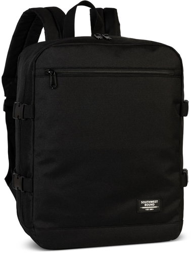 SOUTHWEST BOUND Batoh do letadla 40 × 30 × 20 cm, černý - Backpack - Main image