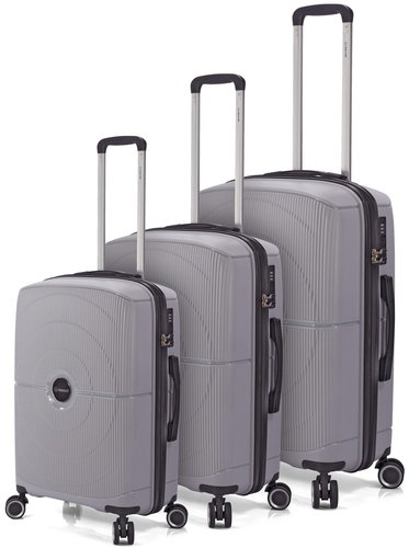 BENZI Sada kufrů BZ 5711 grey 3-set - Case Set - Main image