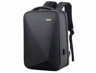 Verk 14687 Cestovní batoh na notebook se zámkem 42 × 30 × 14 cm, černo-šedý - Backpack