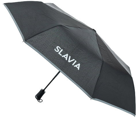 SK Slavia Prague Folding umbrella black - Umbrella - Main image