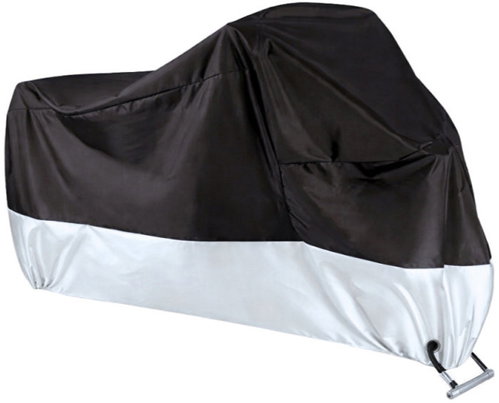 Verk 10175 Ochranná plachta na kolo, 230 × 130 cm, vel. XXL, černo-šedá - Bike Cover - Main image