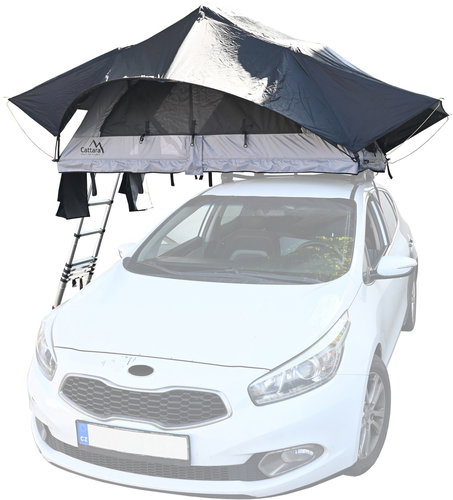 CATTARA Střešní stan CARPATI pro 2-3 osoby, 240 × 140 × 130 cm - Car Rooftop Tent - Main image