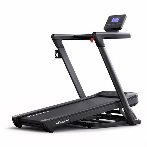 MERACH T31 Treadmill with automatic incline of 18%, load capacity 159 kg - Treadmill - Main image