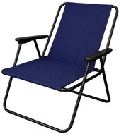 Verk 14640 Rybářské skládací křeslo, nosnost 100 kg, modré - Fishing Chair
