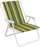 Verk 14639 Rybářské skládací křeslo, nosnost 100 kg, žluto-zelené - Fishing Chair