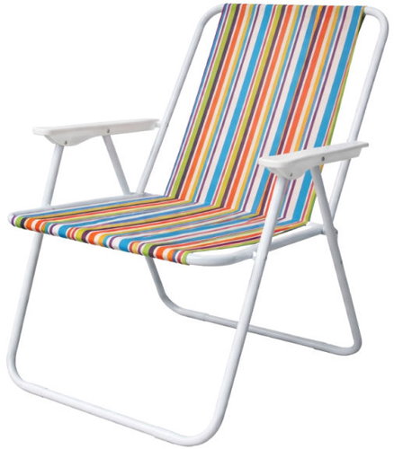 Verk 14639 Rybářské skládací křeslo, nosnost 100 kg, vícebarevné - Fishing Chair - Main image