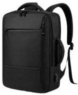 Verk 14690 Business batoh na notebook s USB portem, černý - Laptop Backpack