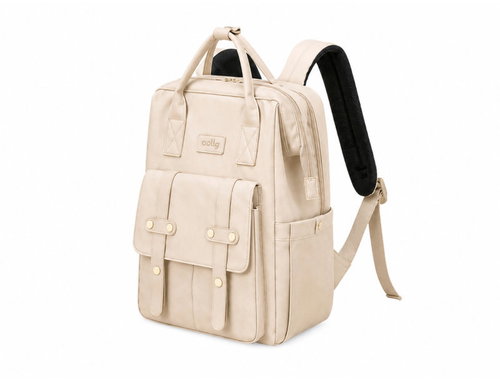 Verk 27816 Městský batoh s kapsami 41 × 28 × 21 cm, krémový - Backpack - Main image