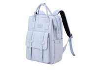 Verk 27816 Městský batoh s kapsami 41 × 28 × 21 cm, modrý - Backpack