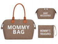 Verk 27814 Taška pro maminku Mommy bag, sada 3 ks, hnědá - Carry Bag