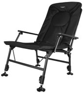 Trizand 27779 Skládací rybářské křeslo s područkami, nastavitelné, černé - Fishing Chair