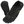 Anti-slip water shoes 5 mm, black
