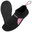 Water shoes non-slip 5 mm, black and pink