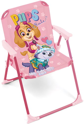 Paw Patrol Camping chair, pink - Baby Highchair - Main image