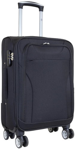 Monopoly Large suitcase 78 cm Cremona Black - Suitcase - Main image